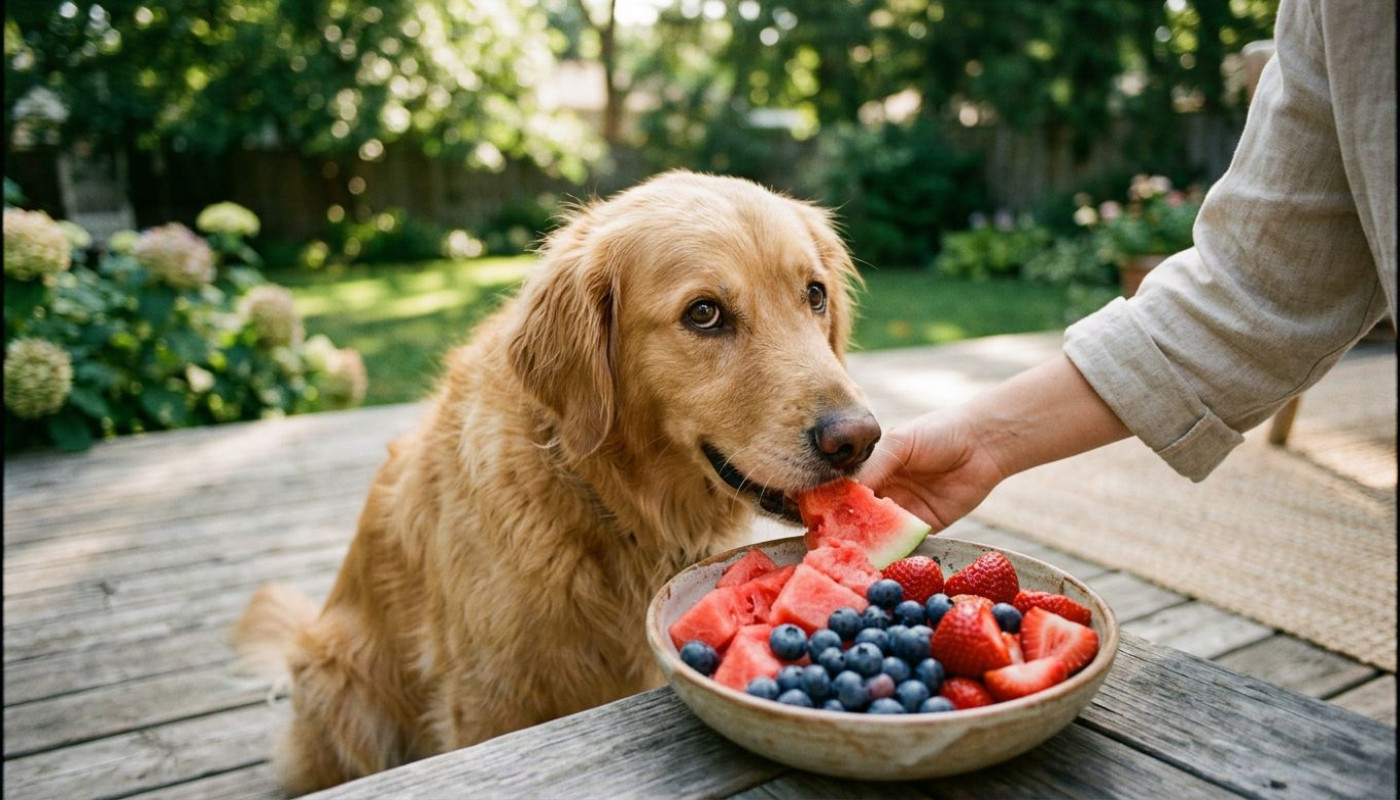 Les avantages nutritionnels des fruits d'été pour les chiens